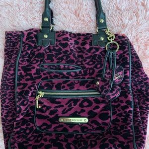 Cheetah print tote